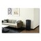 Rubbermaid Commercial Untouchable Waste Container, Square, Plastic, 23gal, Black